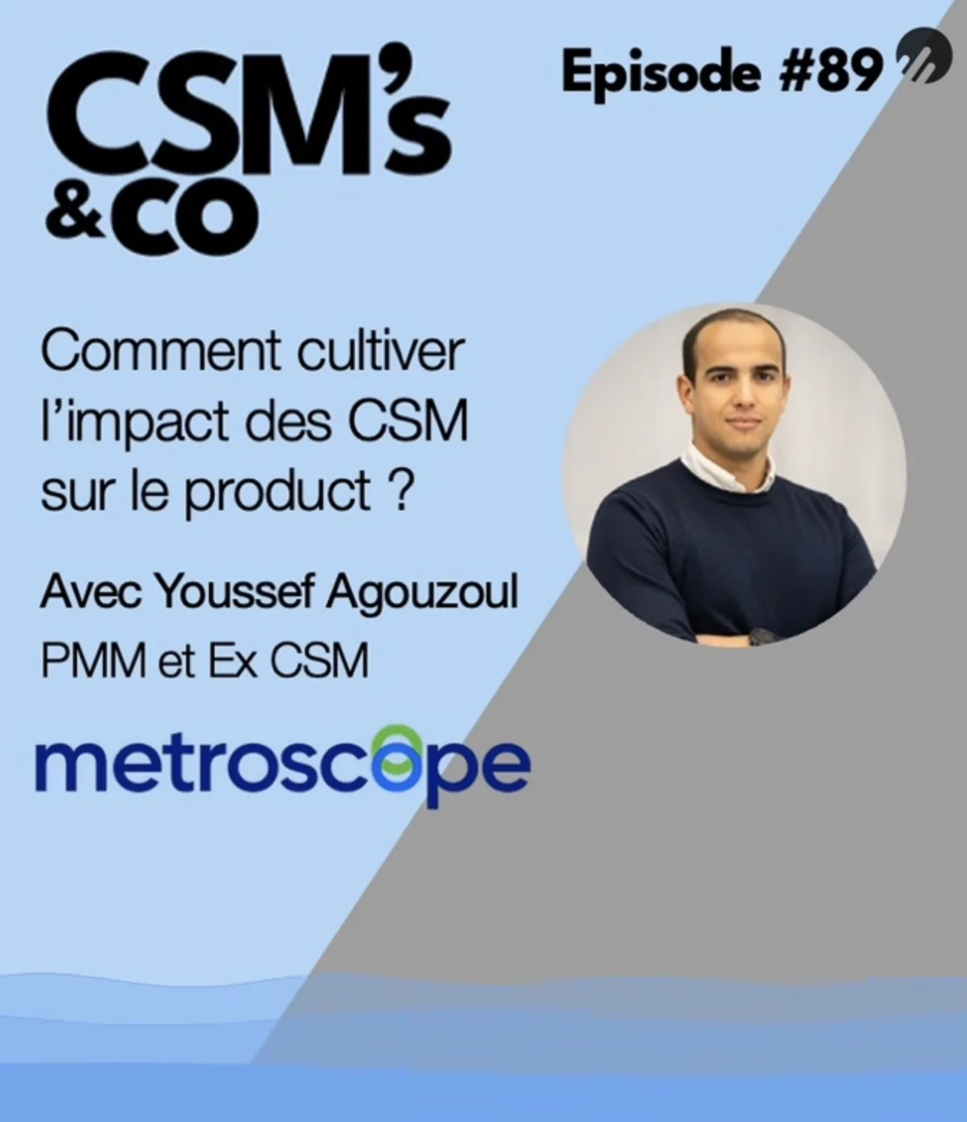 CS Académie page presenting podcast episode 89 with Youssef Agouzoul.