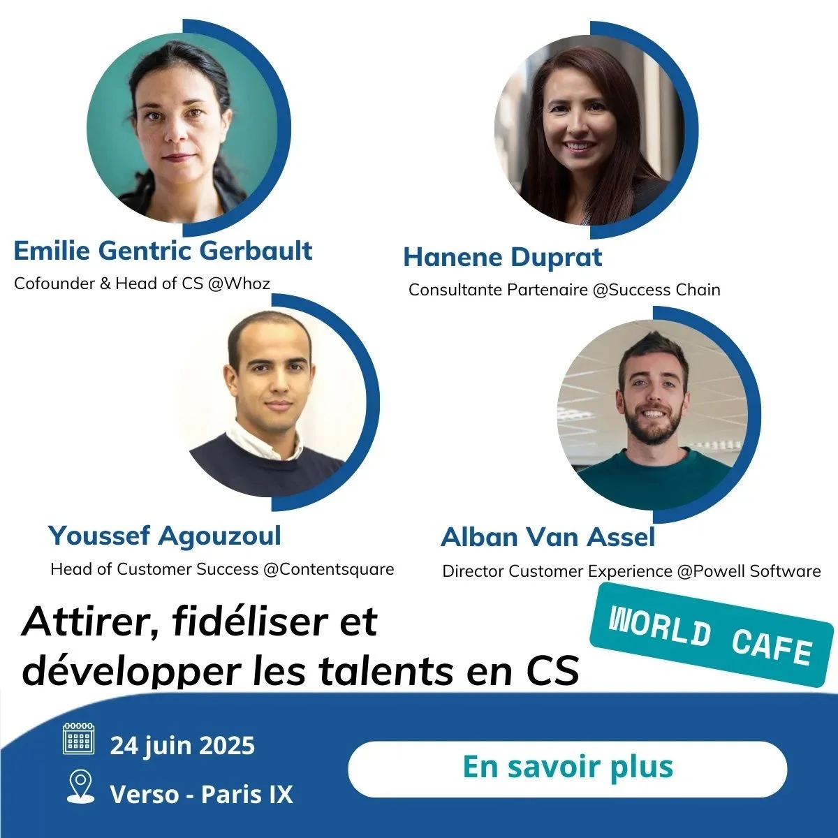 Youssef Agouzoul facilitating a table workshop at CS Engage Paris 2025.